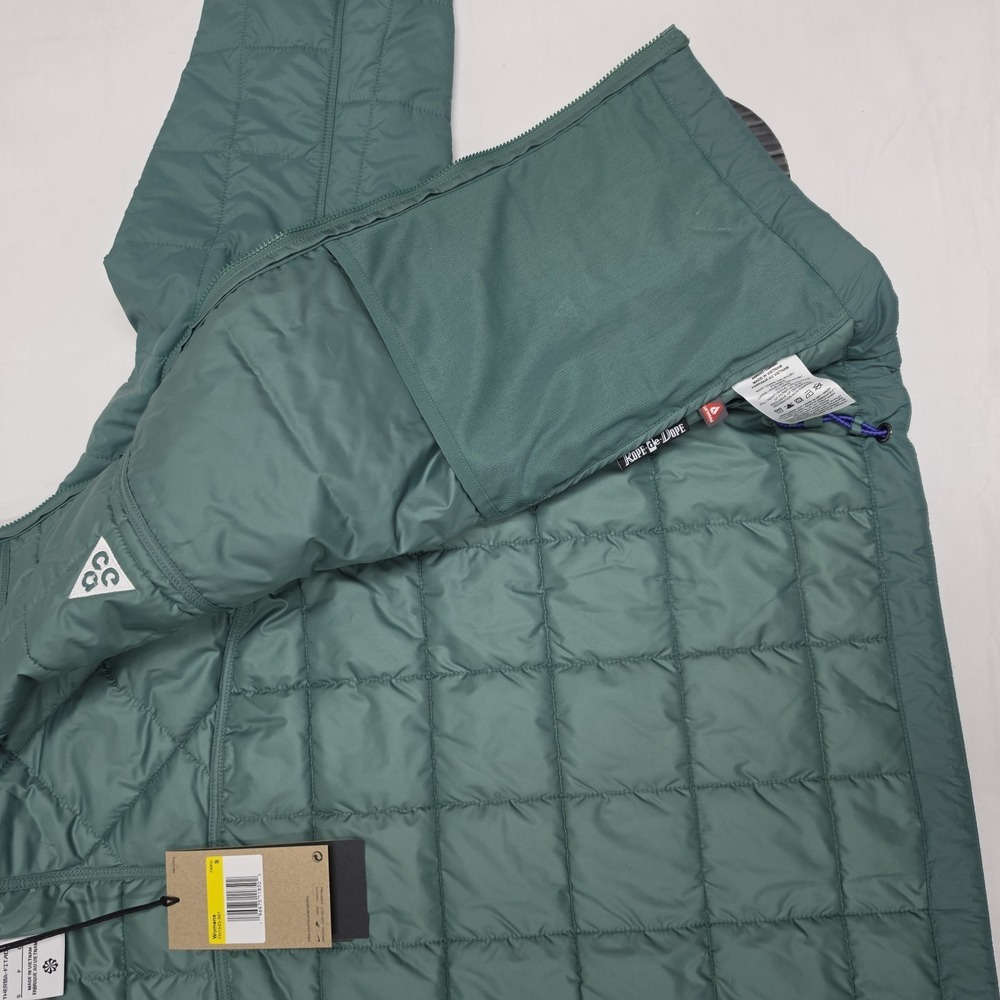 Nike ACG Therma-Fit Rope De Dope Quilted Jacket Green FN1943-361 Womens Size S - Picture 9 of 10